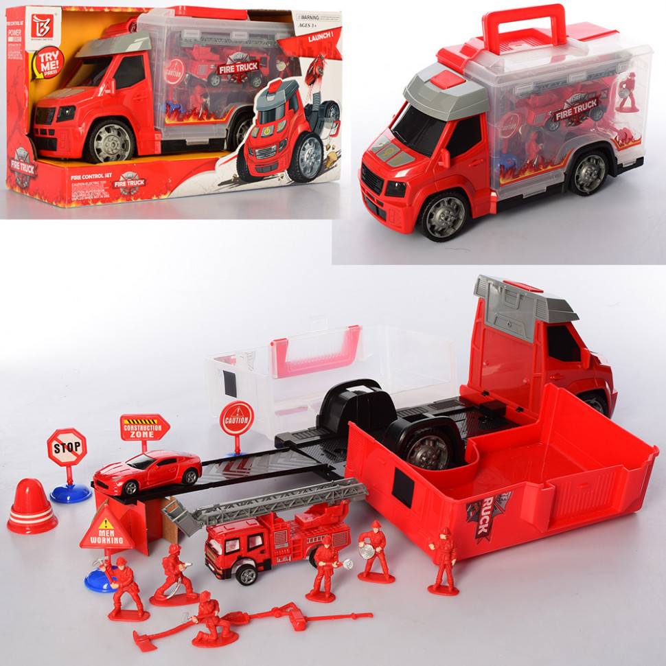 

Гараж - конструктор с машинкой и инструментами BOSHENGLONG TOYS свет звук