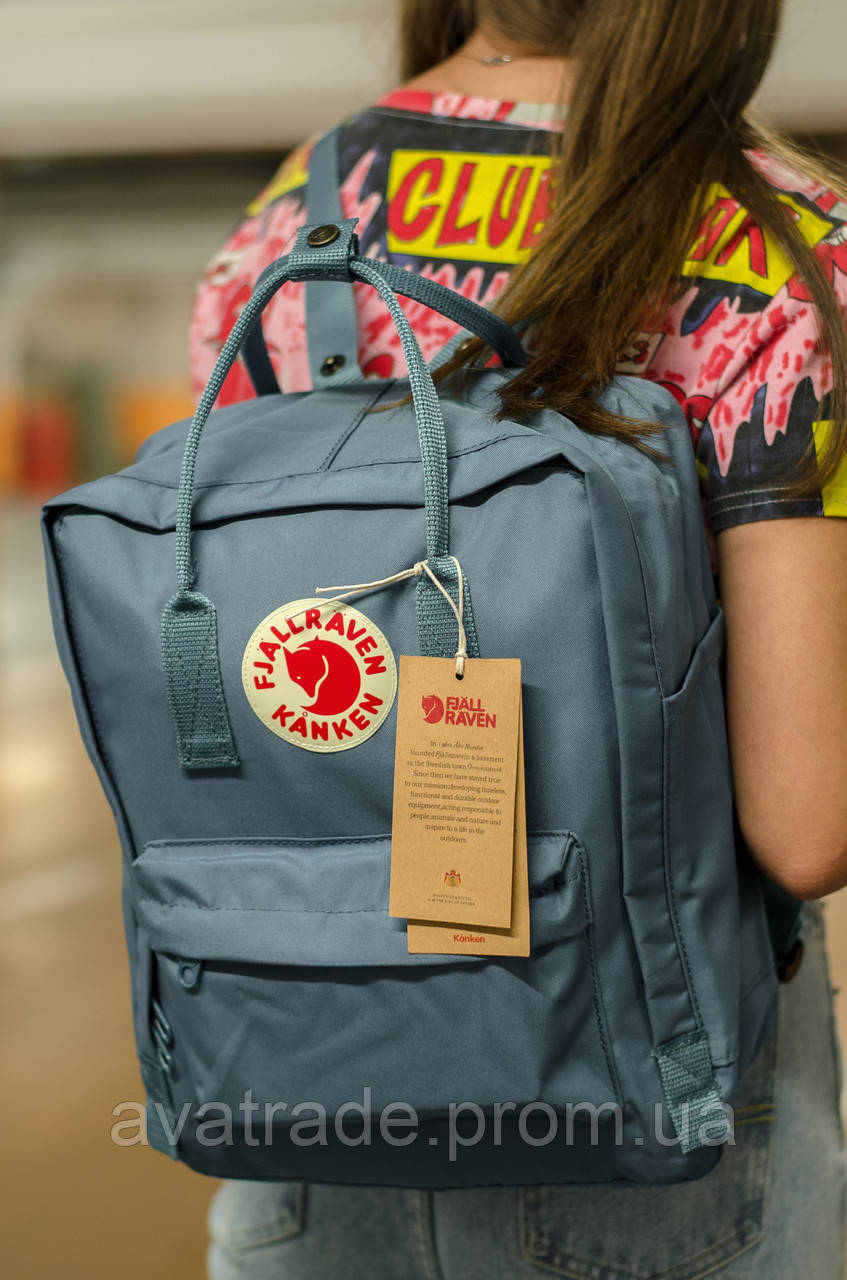 

Городской Рюкзак Fjallraven Kanken Classic 16 л Темно-серый