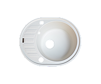 Кухонна мийка Borgio (граніт) OVM-620x500 (перлинний), фото 1