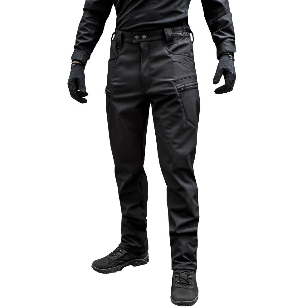 

Брюки SoftShell "URBAN SCOUT" BLACK (ВИДЕО) M, Черный