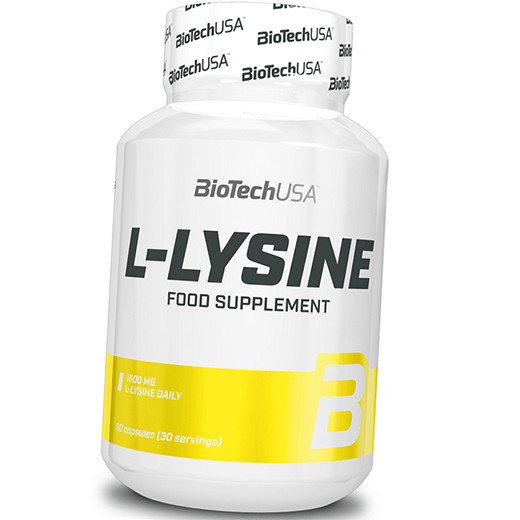 

Лизин BioTech L-Lysine (90 капс) Оригинал! (339609)