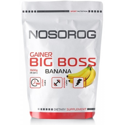 

Гейнер Nosorog Nutrition Big Boss (1500 г) Оригинал! (337224)