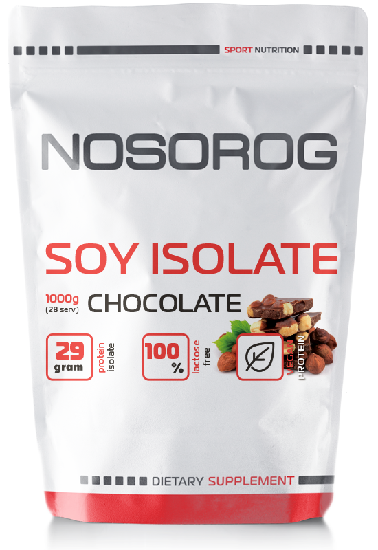 

Протеины NOSOROG Soy Isolate (1000 г) Скидка! (226547)