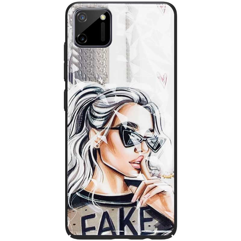 

TPU+PC чехол Prisma Ladies для Realme C11, Fake