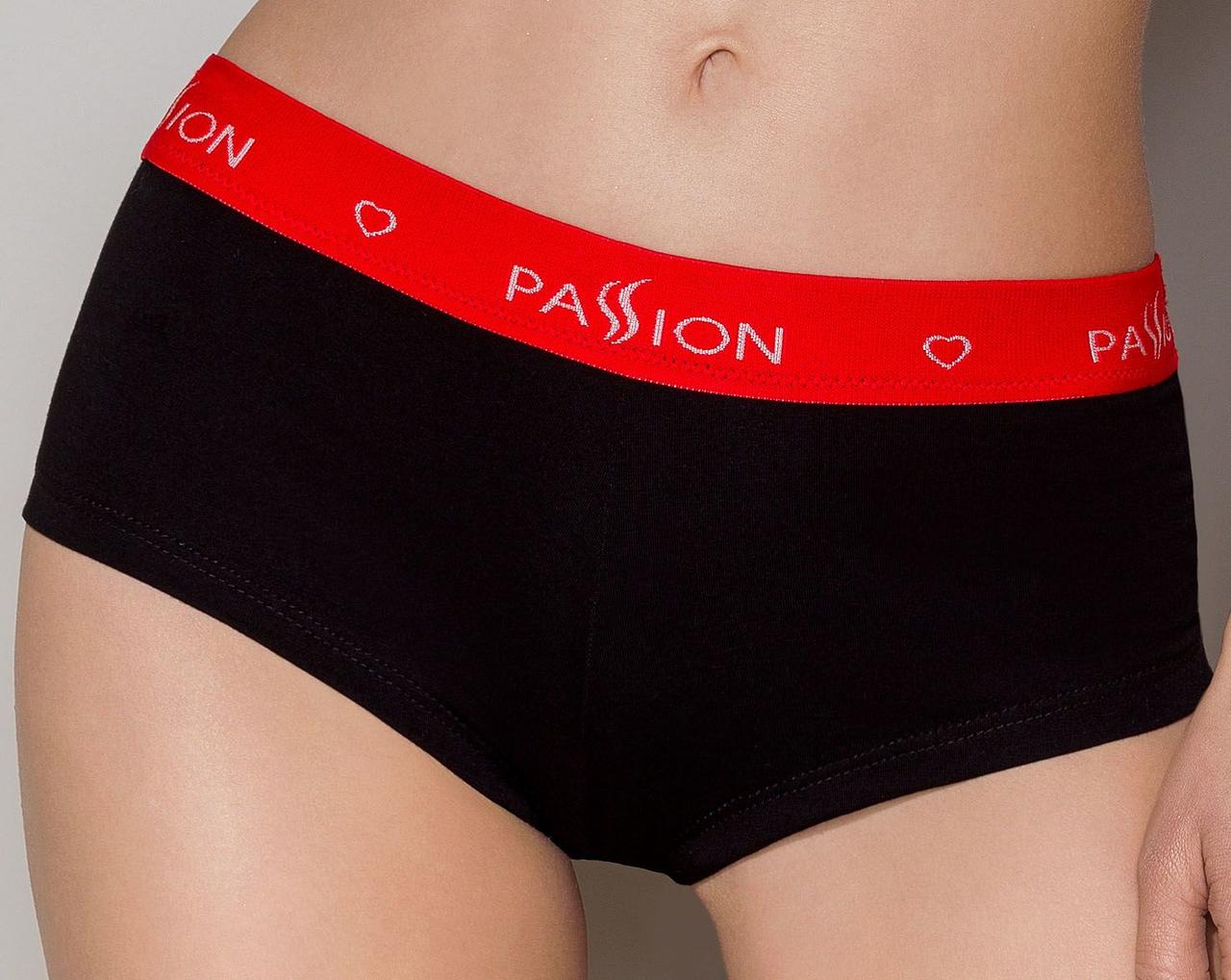 

Трусики-шортики Passion PS003 PANTIES black, size M