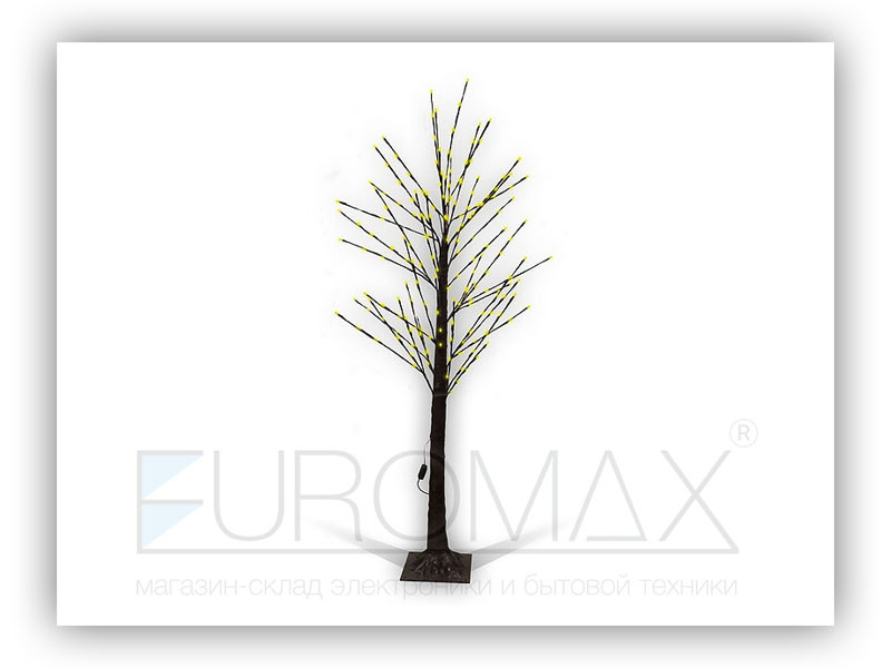 

Гирлянда дерево коричневое Brown 1,5м 220LED (теплый белый) 20шт TREE-1-5-WW-1