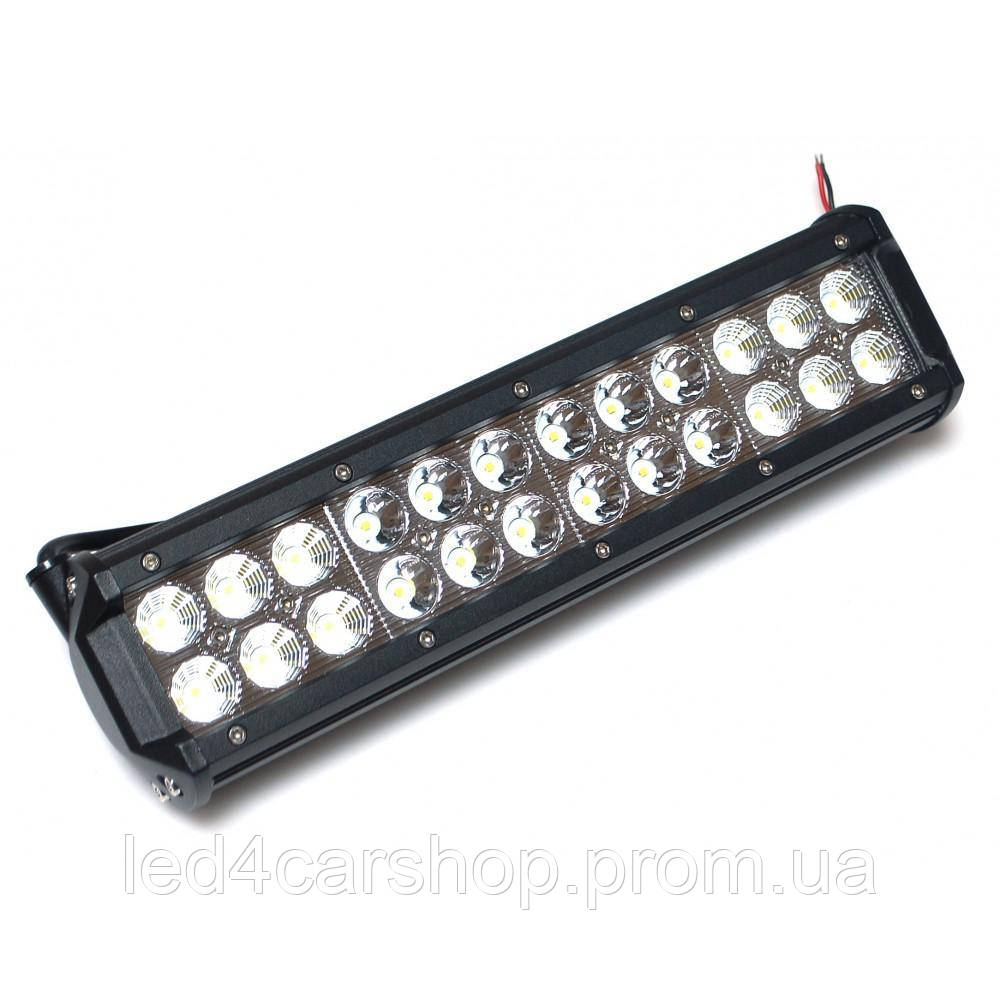 

Светодиодная фара AllLight C-72W 24chip CREE combo 9-30V нижний крепеж