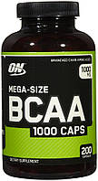 BCAA аминокислоты Optimum Nutrition BCAA 1000 (200 капс) Оригинал! (335654)