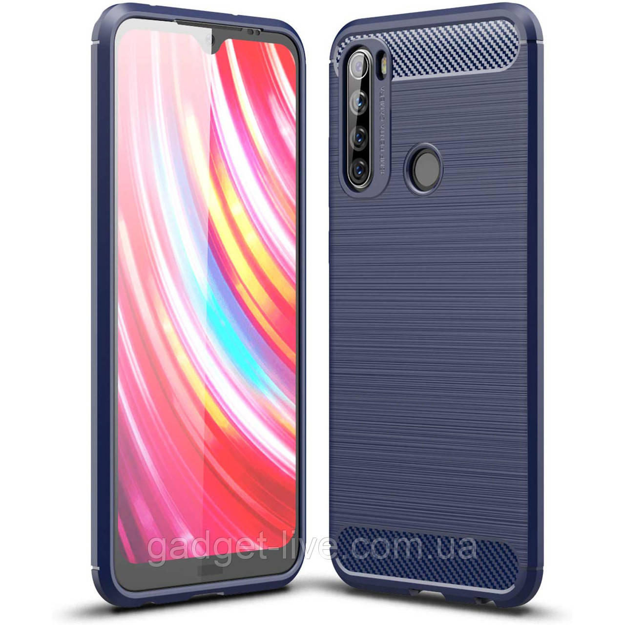 

TPU чехол Slim Series для Xiaomi Redmi Note 8T, Синий