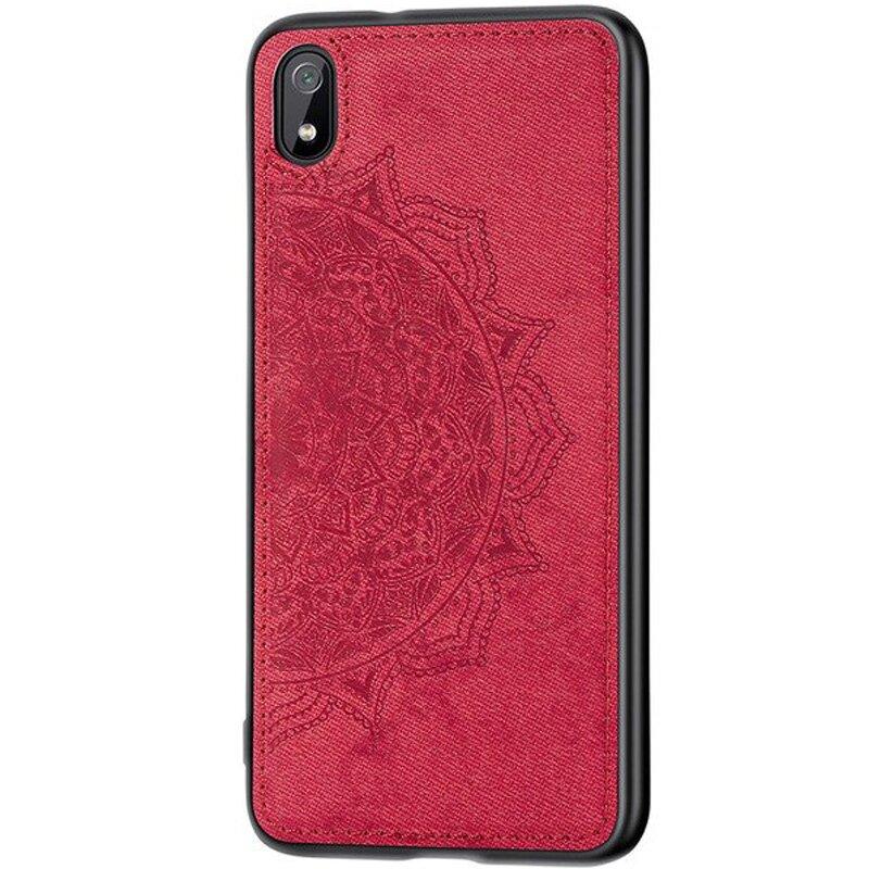 

TPU+Textile чехол Mandala с 3D тиснением для Xiaomi Redmi 7A, Прозрачный