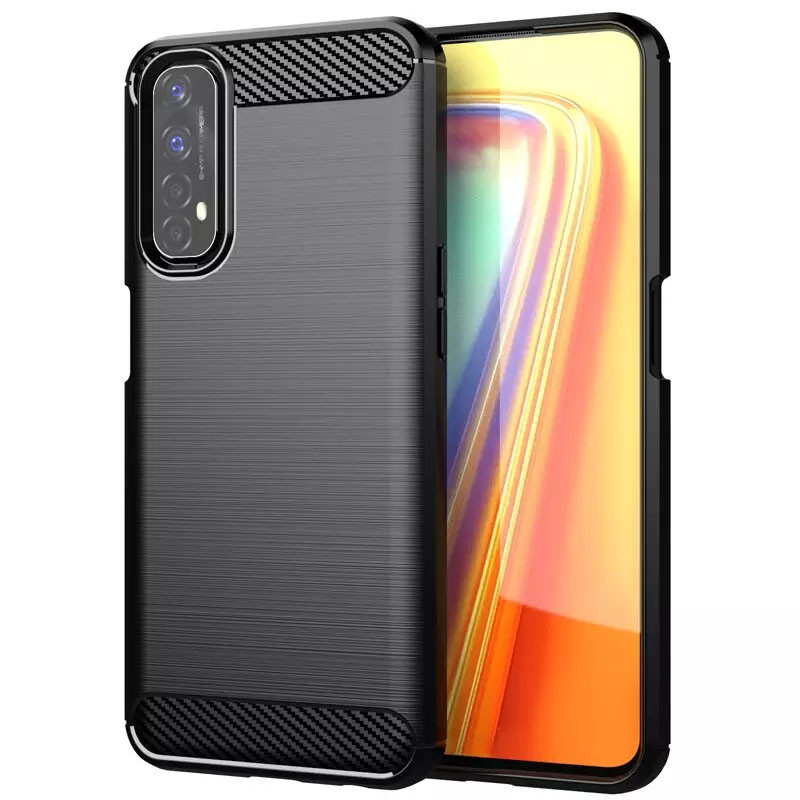 

TPU чехол Slim Series для Realme 7, Черный