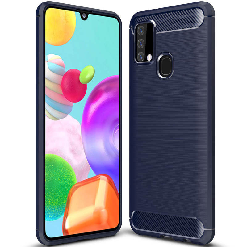 

TPU чехол Slim Series для Samsung Galaxy M21s, Синий