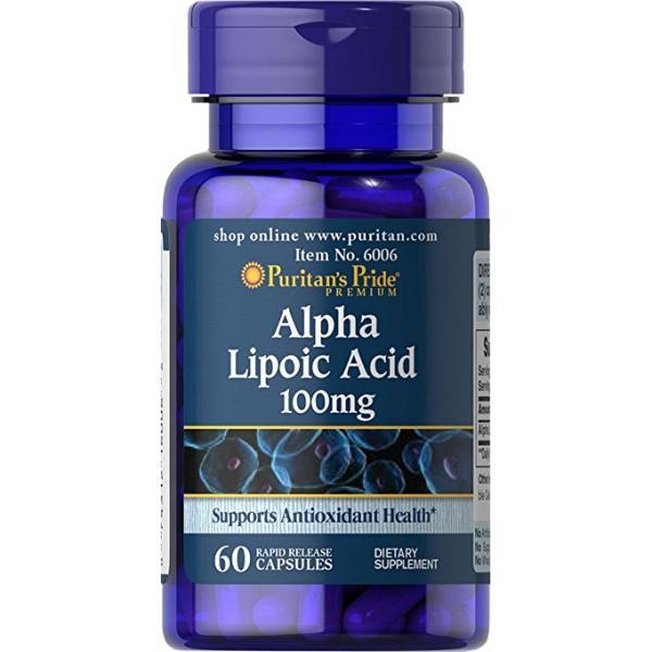 

Alpha Lipoic Acid 100mg - 60caps