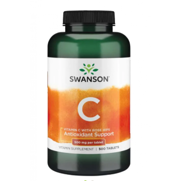 

Vitamin C with Rose Hips 500 mg - 500 Caps