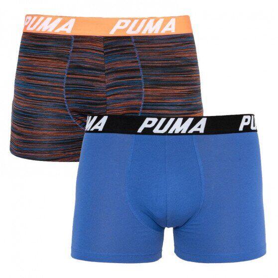 

Трусы-боксеры Puma Bold Stripe Boxer L 2 пары blue/red (501002001-030), Красно-синий