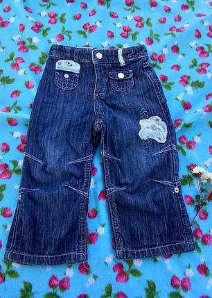 Фірмові джинси для дівчинки Розмір 92 ( 105-д), фото 2