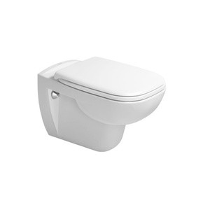 

Унитаз DURAVIT D-CODE 57x40x44,5 см, подвесной, с вертикальным смывом, в комплекте с сиденьем slow closing