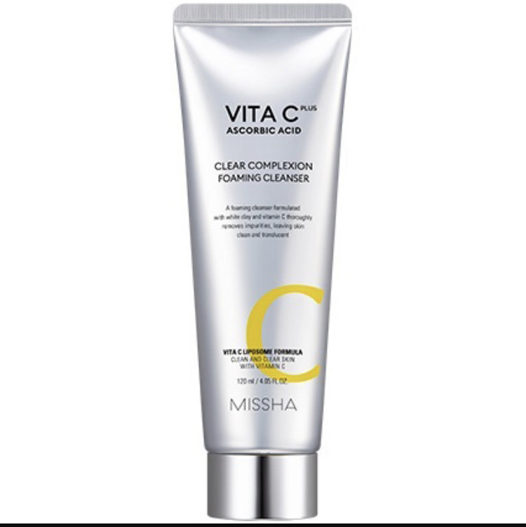 

Очищающая пенка с витамином С для лица MISSHA Vita C Plus Clear Complexion Foaming Cleanser