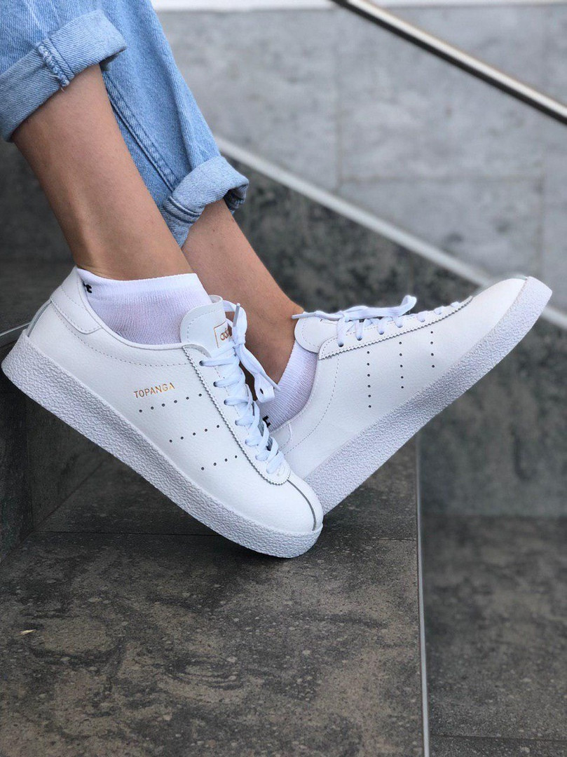 

Женские кроссовки Adidas Topanga \ Адидас Топанга Белые \ Жіночі кросівки Адідас Топанга Білі, Белый