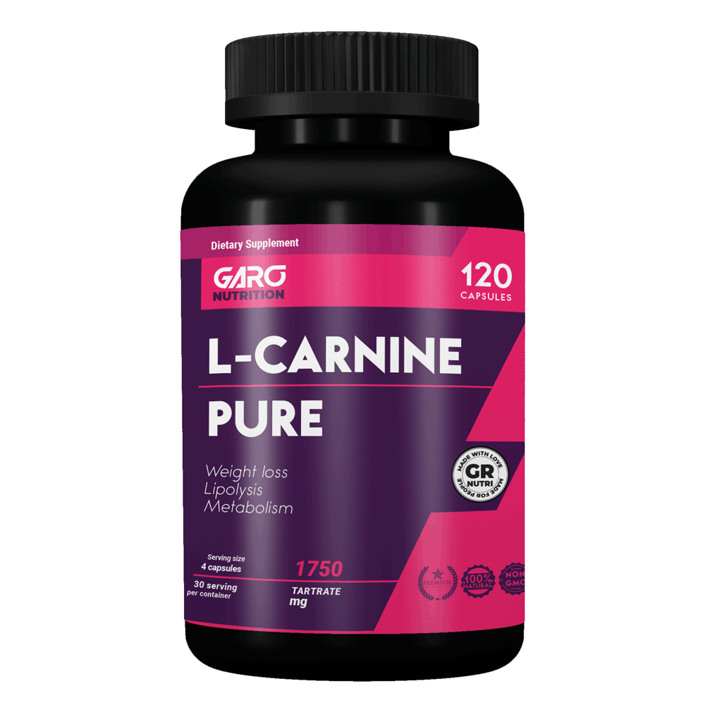 

L-Carnitine PURE 1750 mg. (Л-Карнитин тартрат) жиросжигатель для похудегния