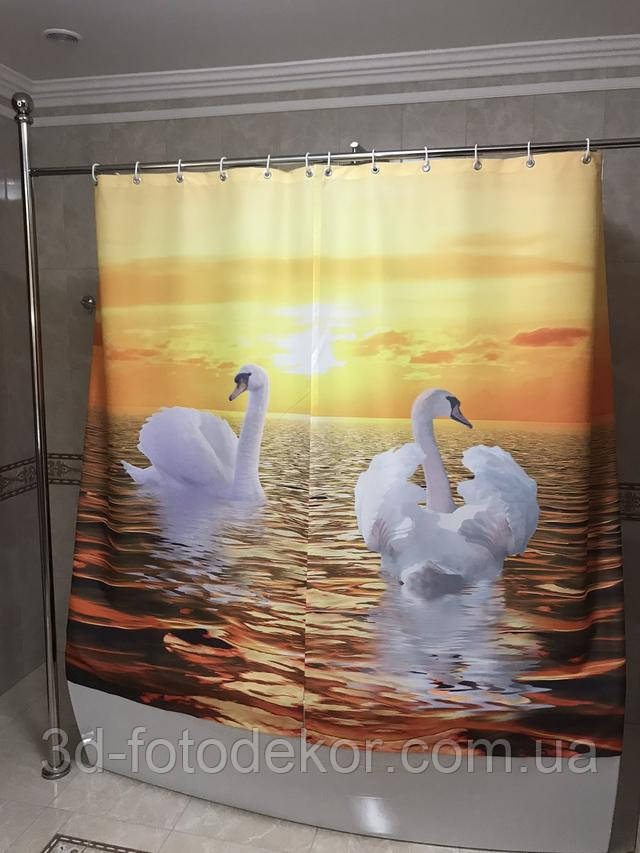 фото шторы для ванной в интерьере