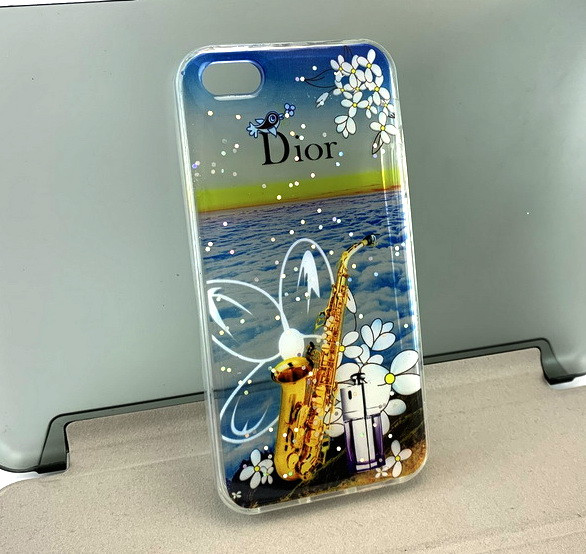 

Чехол для iPhone 5, 5s, SE 2016 накладка бампер противоударный Pictures силиконовый с принтом Dior