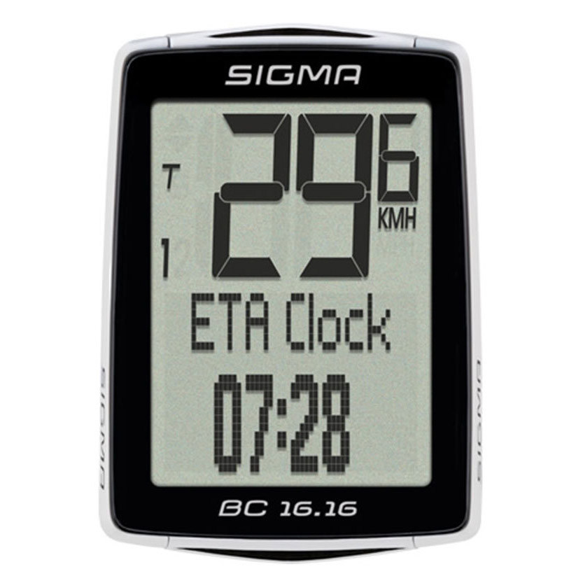 

Велокомп'ютер Sigma Sport BC 16.16 Black (SD01616)