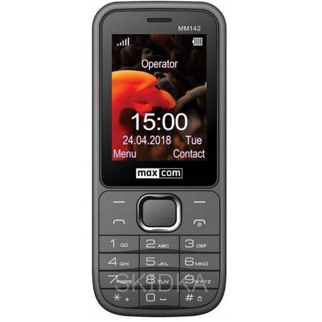 

Мобильный телефон Maxcom MM142 Gray, Серый