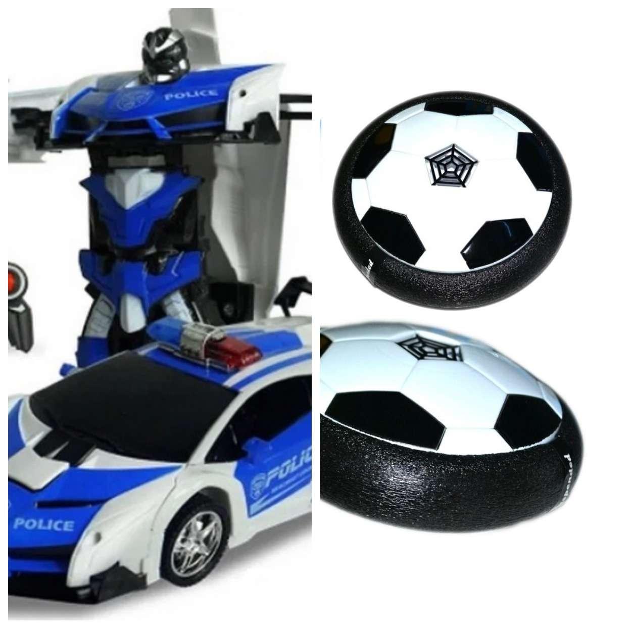 

̊ Машинка Трансформер Lamborghini Police Robot Car в подарок Летающий футбольный мяч HoverBall M11-276287