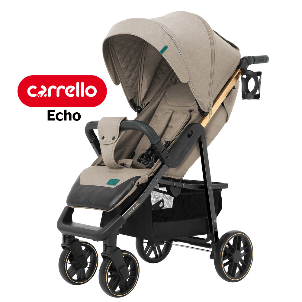 

Детская прогулочная коляска CARRELLO Echo CRL-8508/2 Camel Beige Бежевый