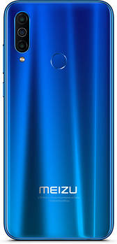 Смартфон Meizu M10 3/32GB Blue Global, 13+2+2/8Мп, 8 ядер, 2sim, экран 6.5" IPS, 4000mAh, Helio P25, 4G