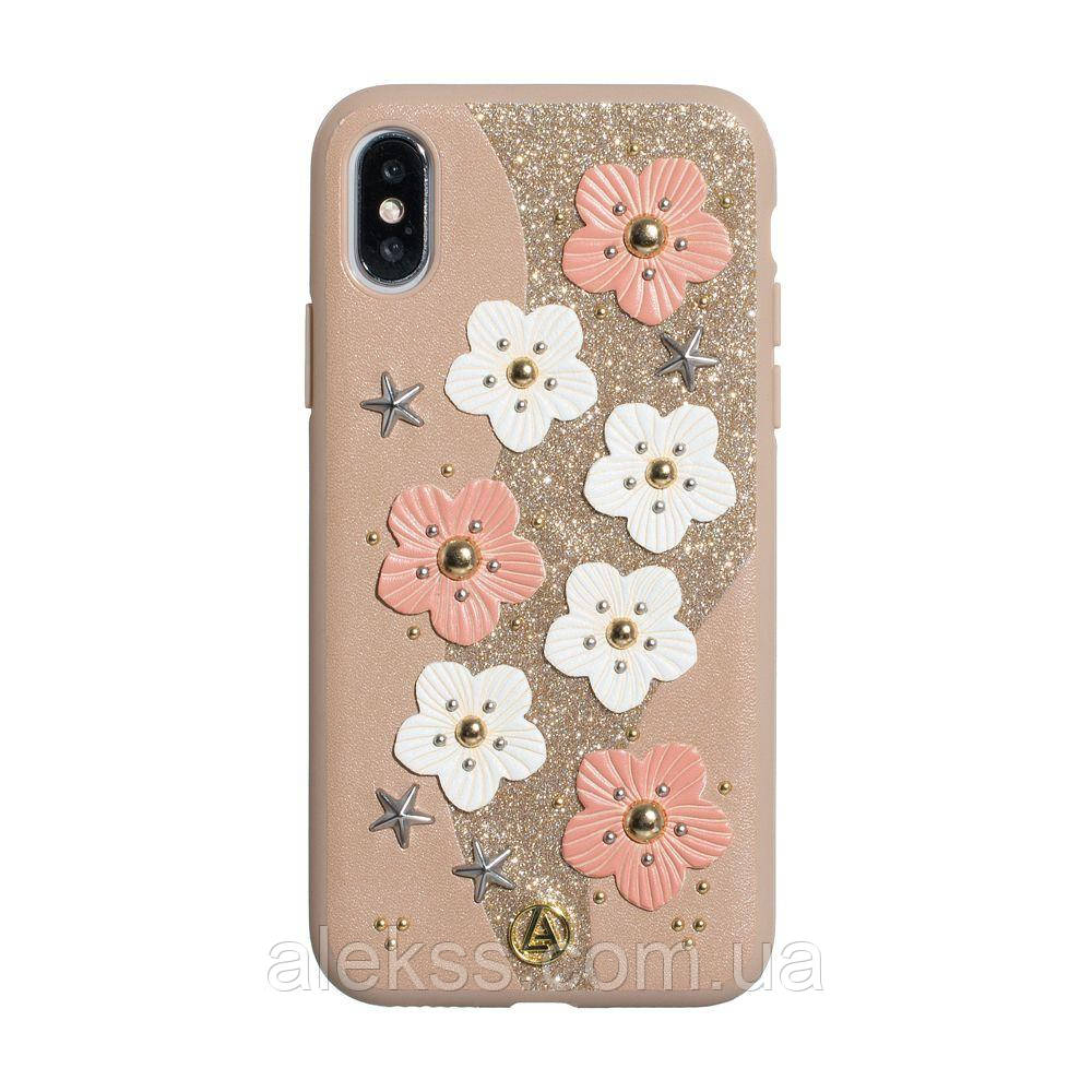 

Чехол Luna Jasmine for Apple Iphone X / Xs, Бежевый