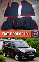 ЄВА килимки Фіат Добло 2010-н. в. EVA килими на Fiat Doblo