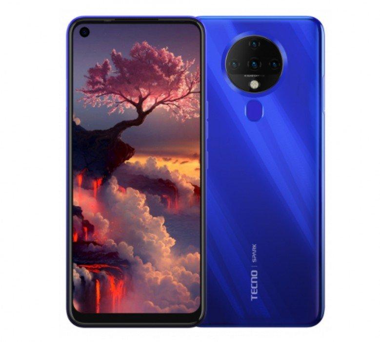 

Смартфон Tecno Spark 6 KE7 4/64GB Ocean Blue (4895180762024)