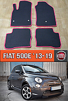 ЄВА килимки Фіат 500е 2013-2019. EVA килими на Fiat 500е