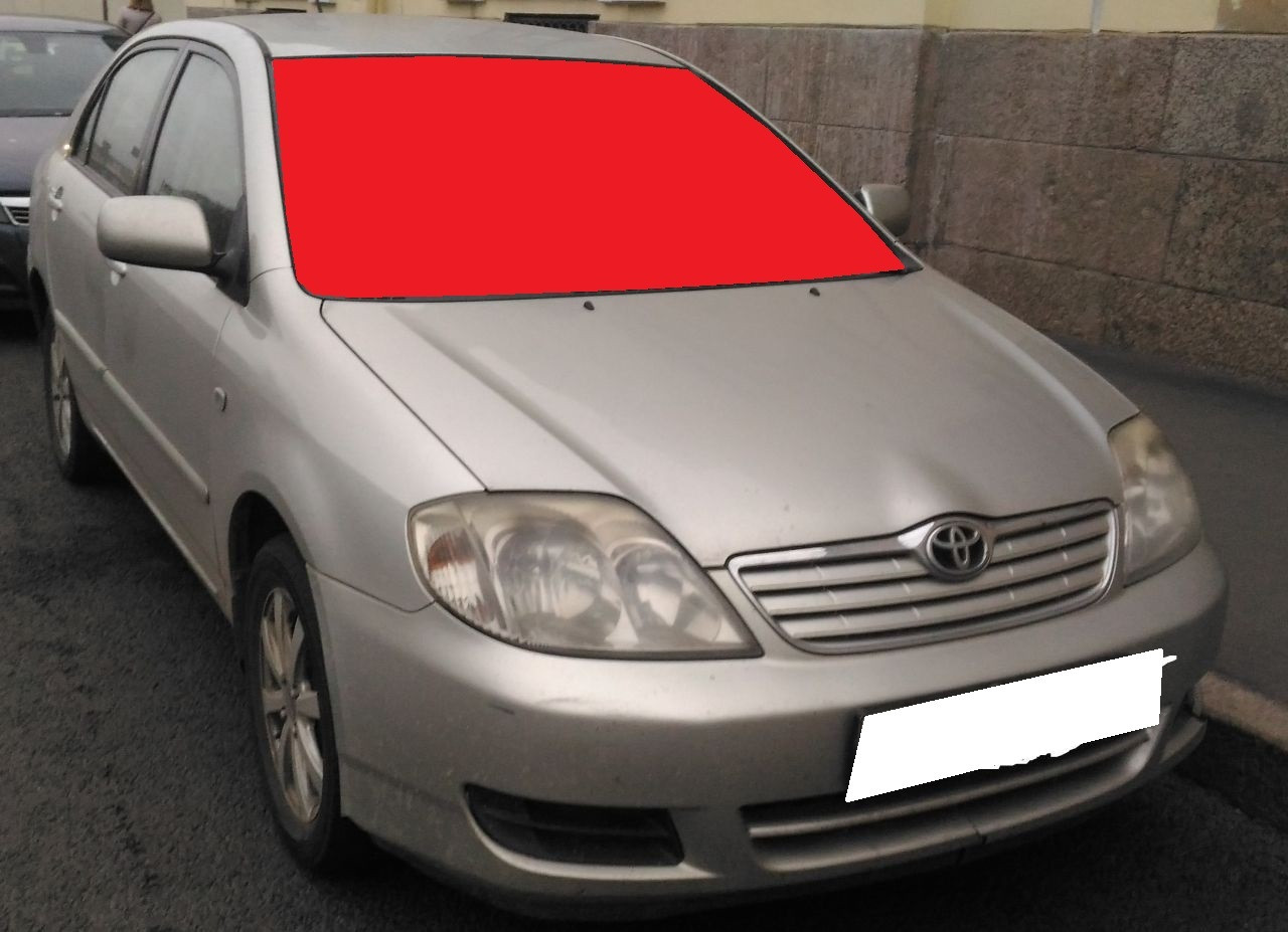 

Стекло лобовое TOYOTA COROLLA 2002-06г. МПЗ (1390*927) (пр-во SAFE GLASS Украина) ГС 101246 (предоплата 250