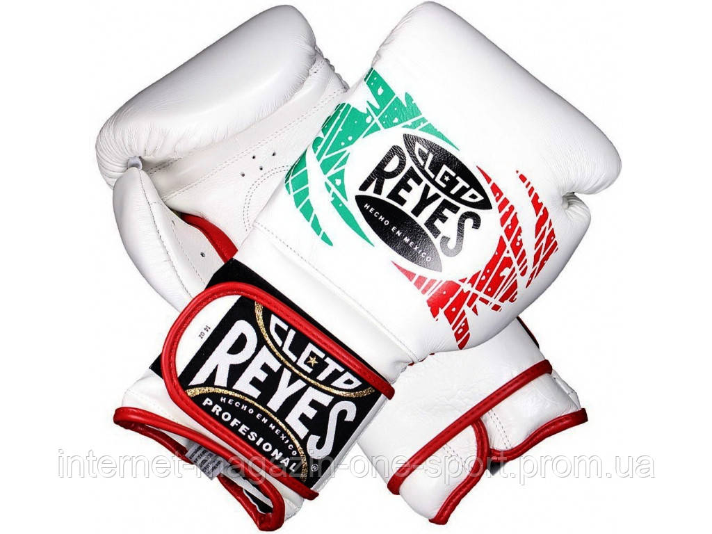 

Тренировочные перчатки CLETO REYES Velcro Closure Training 12 унций Флаг Мексики + сертификат на 300 грн в