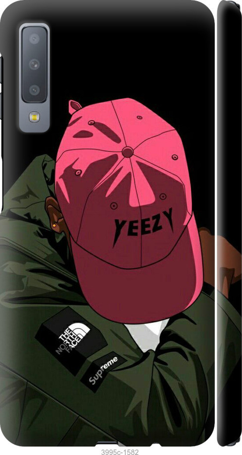 

Чехол на Samsung Galaxy A7 (2018) A750F logo de yeezy "3995c-1582-40275"