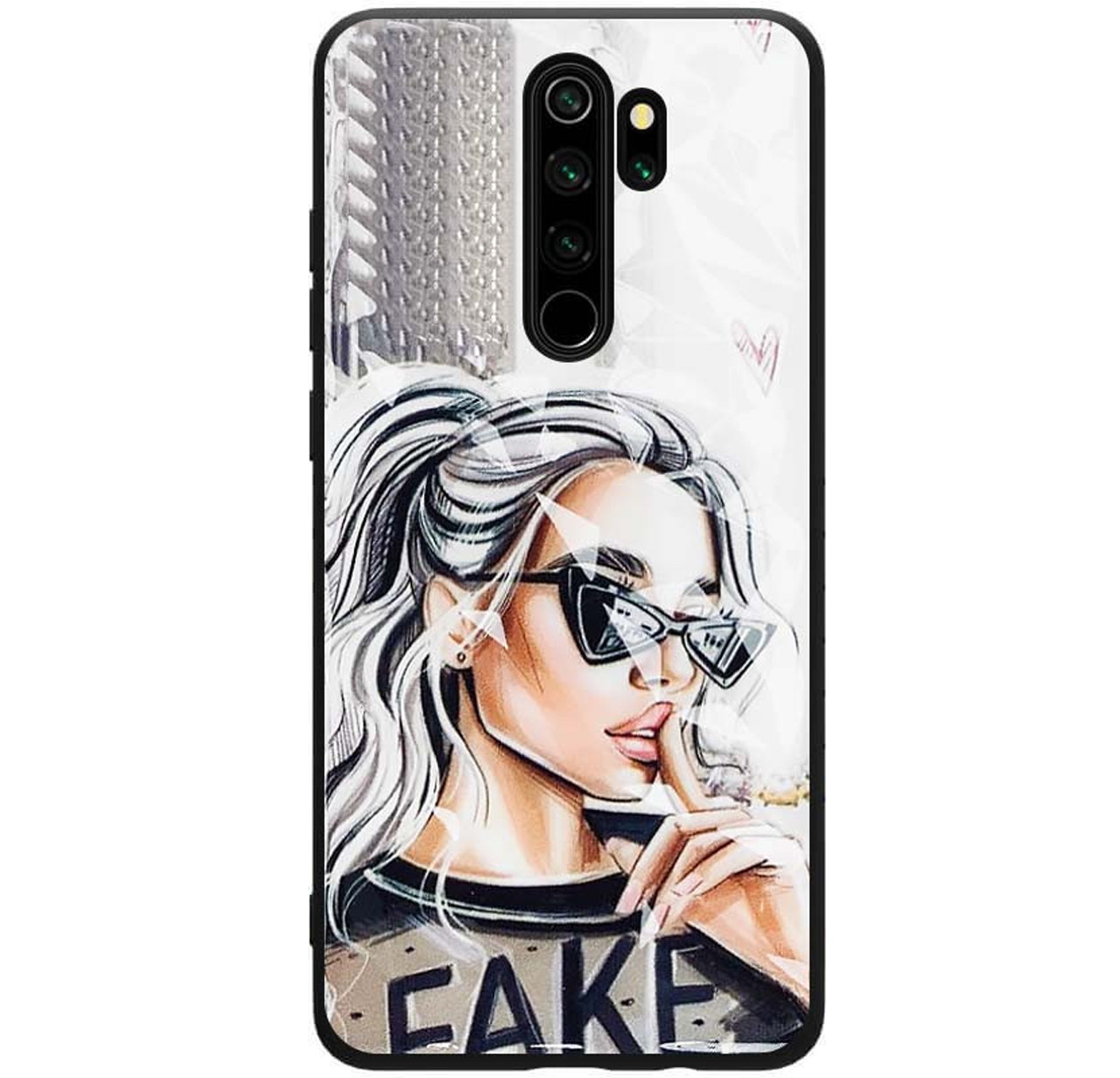 

Чехол-накладка TPU+PC Prisma Ladies для Xiaomi Redmi Note 8 Pro (Fake), Разные цвета