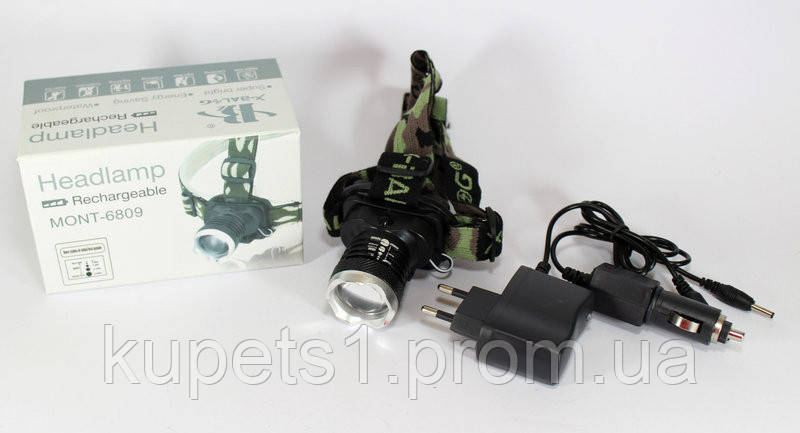 

Фонарик BL 6809 k, Чёрный