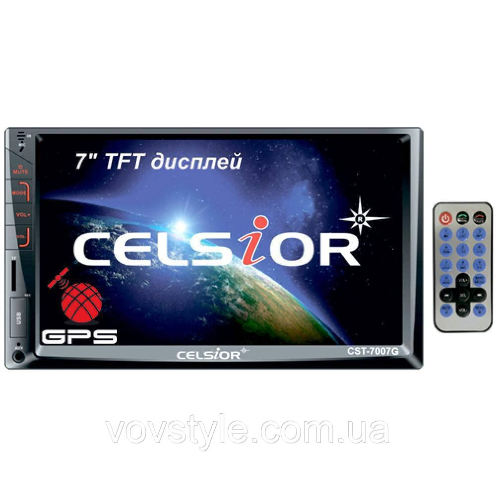 

Магнитофон Celsior CST-7007G 2-DIN MP-5 c GPS