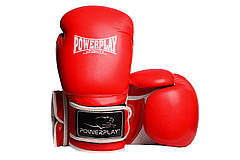 Боксерські рукавиці PowerPlay 3019 Червоні 12 унцій
