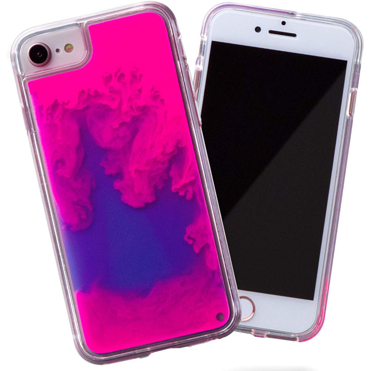 

Неоновый чехол Neon Sand glow in the dark для Apple iPhone 7 / 8 / SE (2020) (4.7"), Фиолетовый / розовый