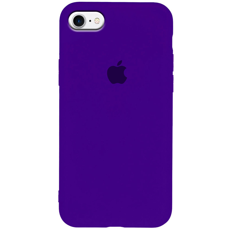 

Чехол Silicone Case Slim Full Protective для Apple iPhone 7 / 8 (4.7"), Фиолетовый / ultra violet