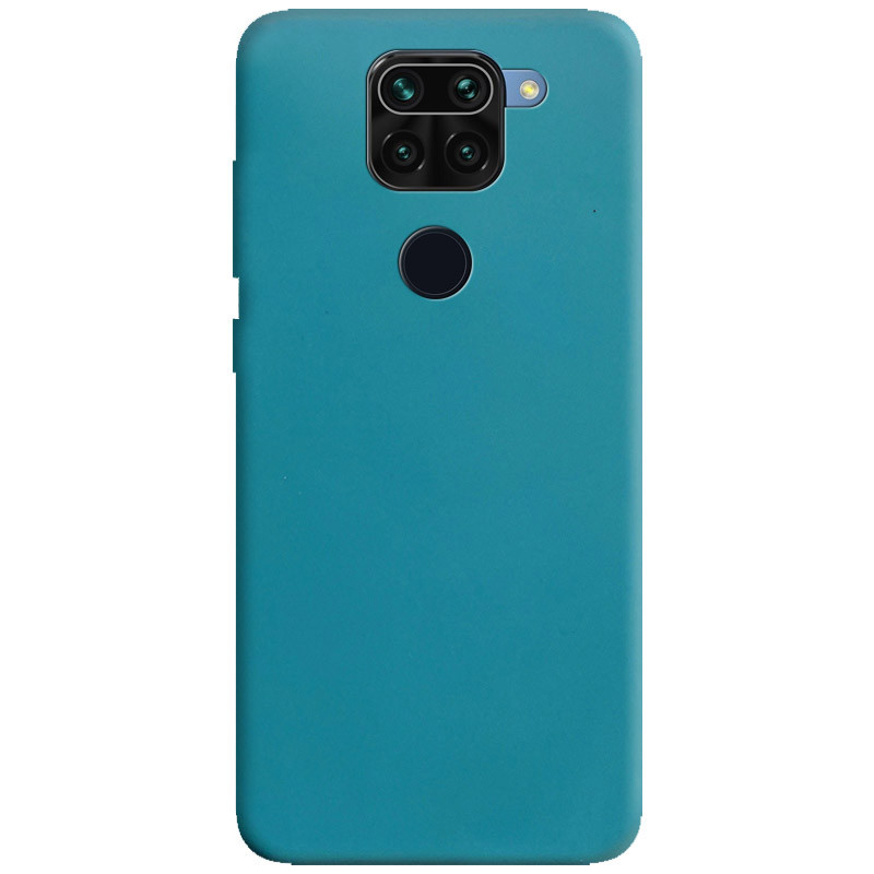 

Силиконовый чехол Candy для Xiaomi Redmi Note 9 / Redmi 10X, Синий / powder blue