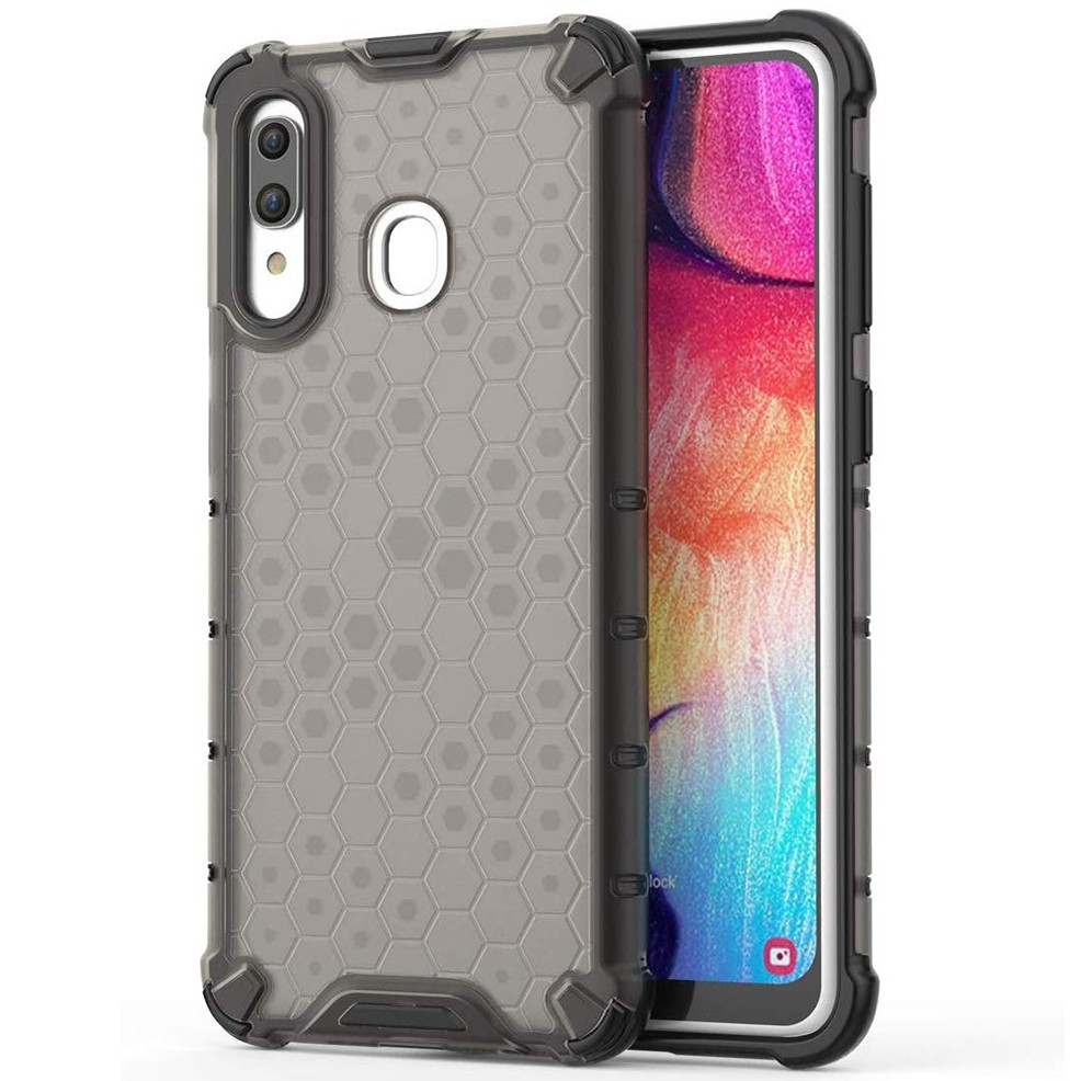 

Ударопрочный чехол Honeycomb для Samsung Galaxy A20 / A30, Черный