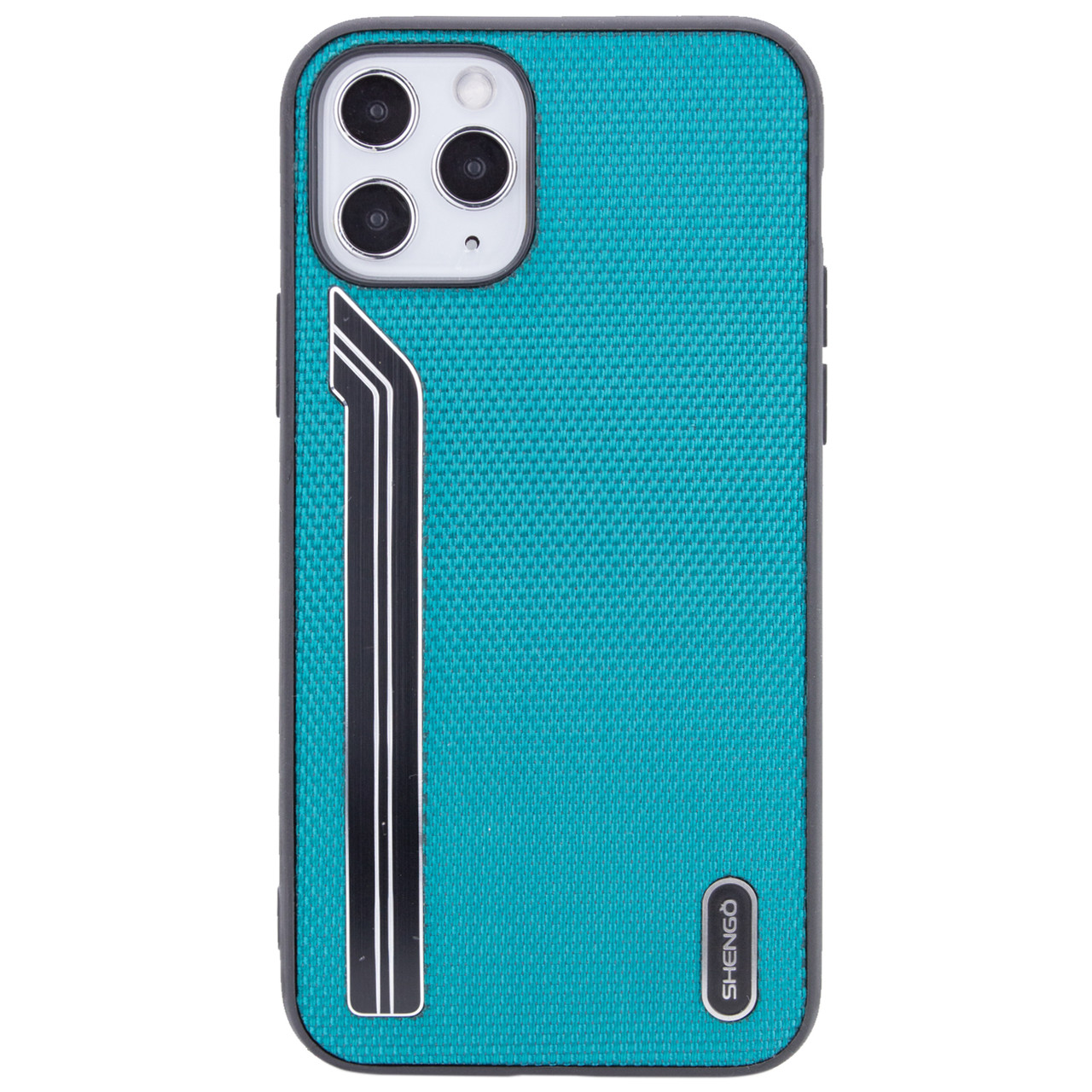 

TPU чехол SHENGO Textile series для Apple iPhone 11 Pro (5.8"), Зеленый