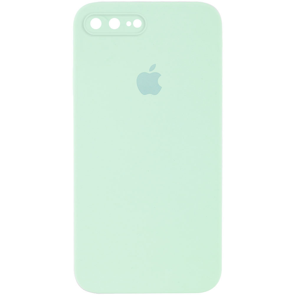 

Чехол Silicone Case Square Full Camera Protective (AA) для Apple iPhone 7 plus / 8 plus (5.5"), Бирюзовый / light turquoise