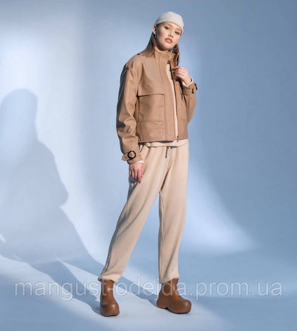 

Куртка косуха из эко-кожи рр S M L