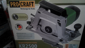 

Циркулярная пила Procraft KR2500